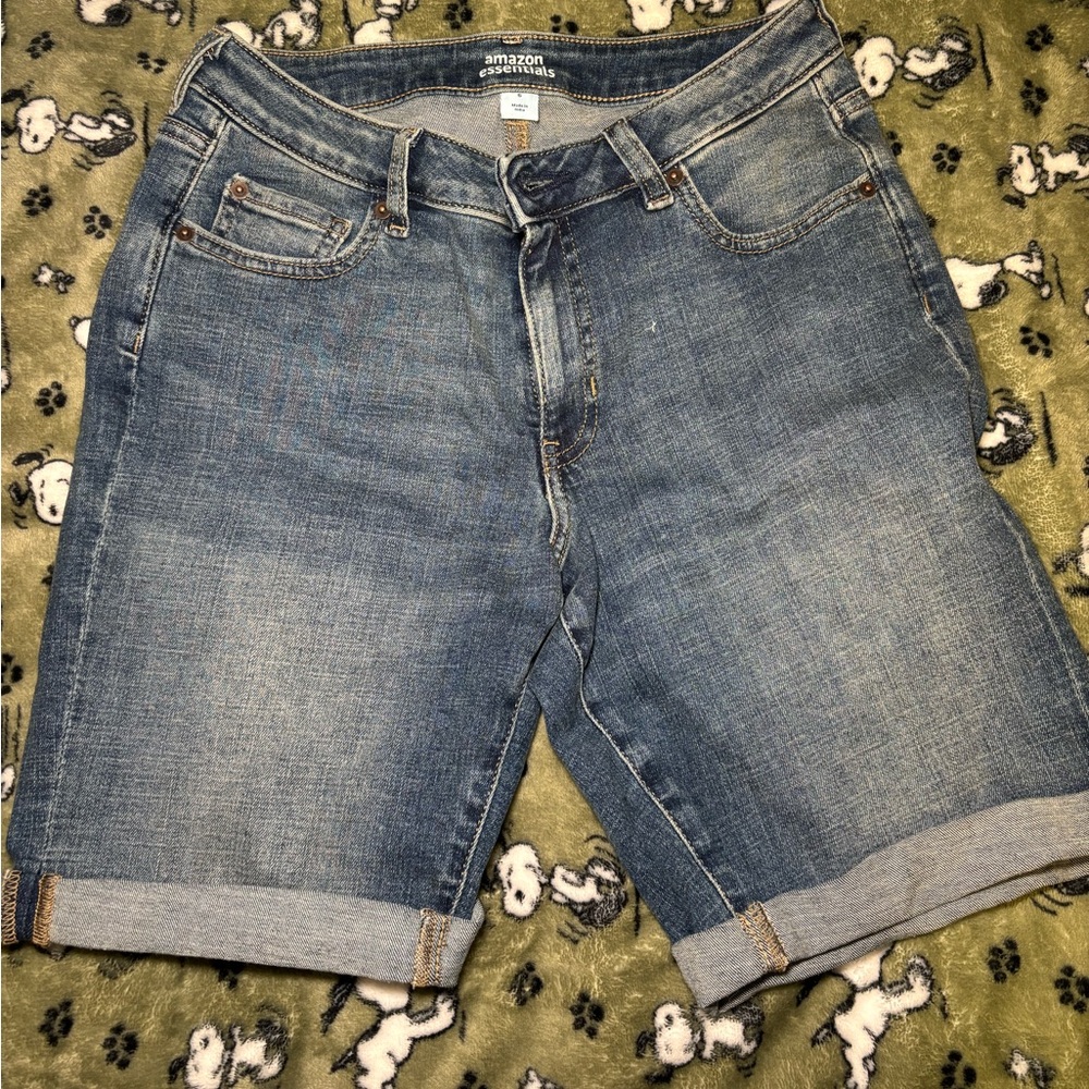 Amazon Essentials Classic Blue Denim Shorts